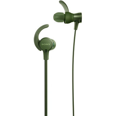 Auriculares Deportivo Sony MDR-XB510ASG con Micrófono Verdes