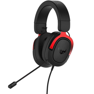 Headset Gaming ASUS TUF H3 Vermelho