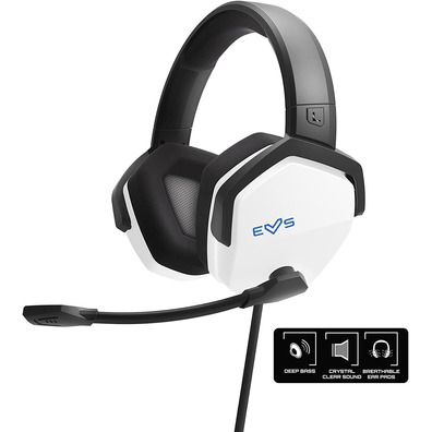 Auriculares Gaming Energy Sistem ESG 3 Branco