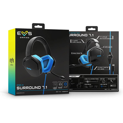 Auriculares Gaming Energy Sistem ESG 4 Azul