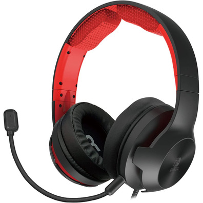 Auriculares Gaming Hori Pro Black / Red