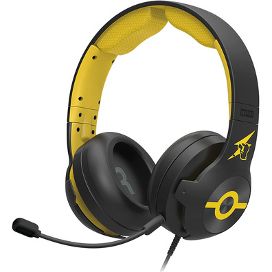 Auriculares Gaming Hori Pro Pikachu Cool Black