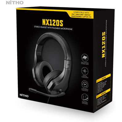 Auriculares Gaming Nitho NX120S