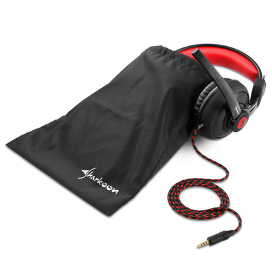 Auriculares Gaming Sharkoon Rush ER2 Rojo / Negro