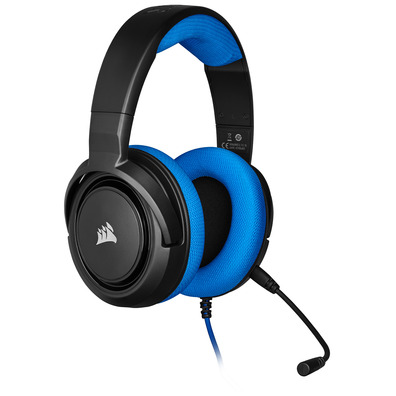 Fones de ouvido HS35 Estéreo Azul Corsair