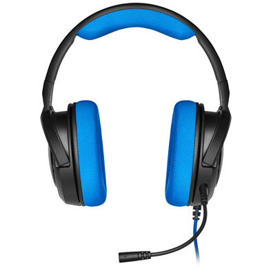 Fones de ouvido HS35 Estéreo Azul Corsair