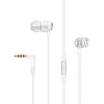 Fones de ouvido in-Ear Sennheiser CX 300s Branco