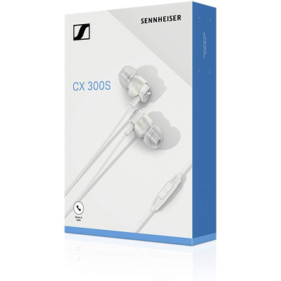 Fones de ouvido in-Ear Sennheiser CX 300s Branco