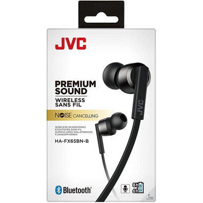 Auriculares Inalámbricos JVC HA-FX65BN Bluetooth Negros