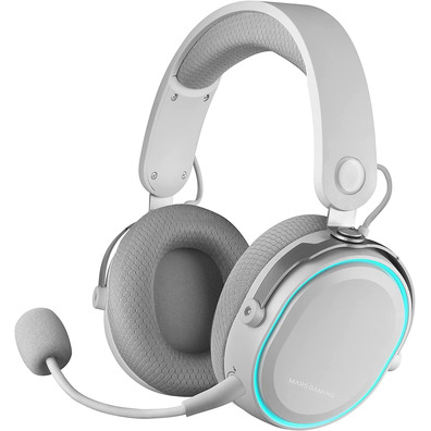 Auriculares Inalámbricos Mars Gaming MHW 7,1 Blanco