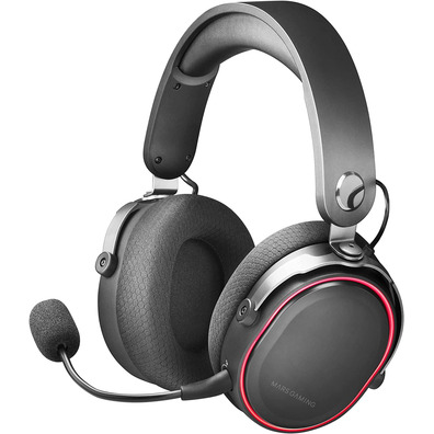 Auriculares Inalámbricos Mars Gaming MHW 7,1 Negro