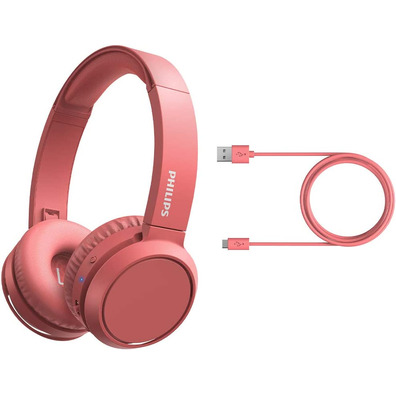 Auriculares Inalámbricos Philips TAH4205 Bluetooth Vermelho