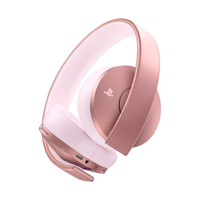 Fone de ouvido sem Fio Sony 7.1 Rose Gold PS4/PC/Mac