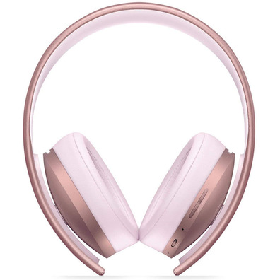 Fone de ouvido sem Fio Sony 7.1 Rose Gold PS4/PC/Mac
