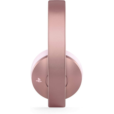 Fone de ouvido sem Fio Sony 7.1 Rose Gold PS4/PC/Mac