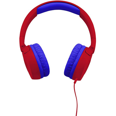 Auriculares JBL JR300 Jack 3,5 '' Rojo