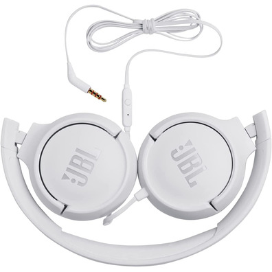 Auriculares JBL Tune 500 Jack 3,5mm Blanco