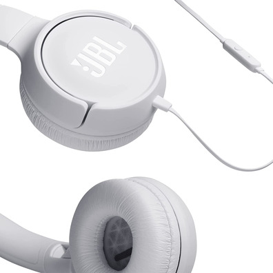 Auriculares JBL Tune 500 Jack 3,5mm Blanco