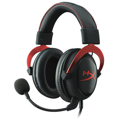 Auriculares Kingston HyperX Cloud 2 7,1 Pro Rojo