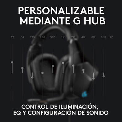 Auriculares Logitech G635 USB/Jack 3,5 Negros