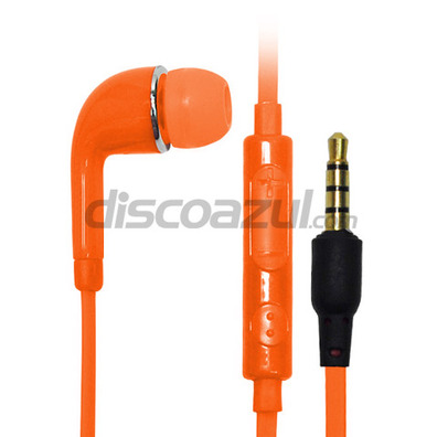 Fones com microfone Samsung Galaxy S4 Orange