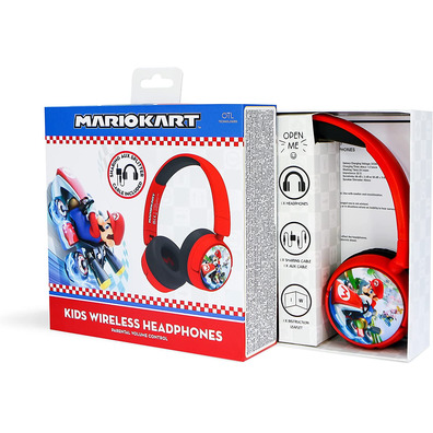 Auriculares OTL Wireless Bluetooth Headphone Mario Kart