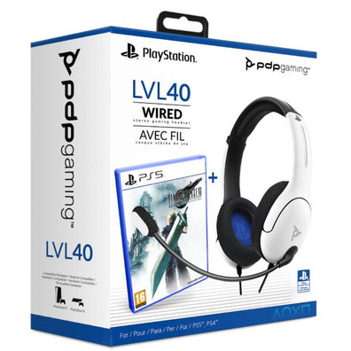 Auriculares PDP LVL 40 Wired Stereo + Final Fantasy VII PS5