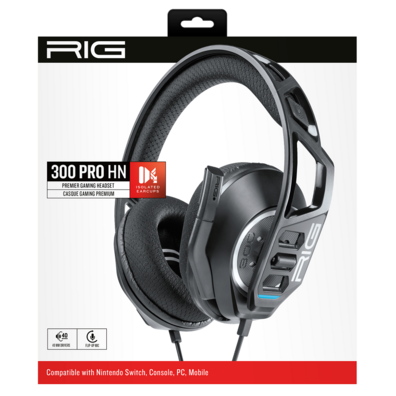 Auriculares RIG Premier Gaming 300 Pro HS Black Switch