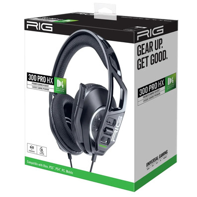 Auriculares RIG Premier Gaming Headset 300 Pro HX Black (Xbox/PS5/PS4/PC)
