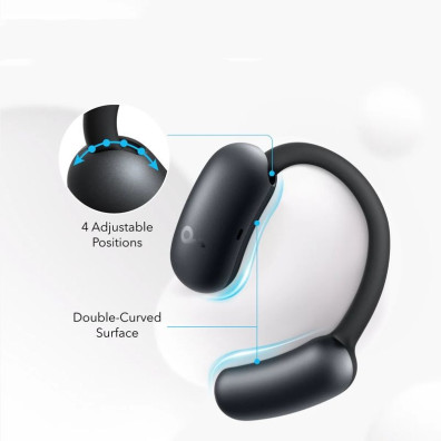 Auriculares Soundcore AeroFit Open-Ear Negros