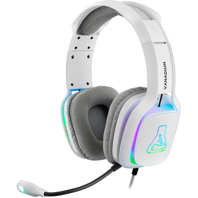 Auriculares O G-Lab Korp Vanadium Blanco