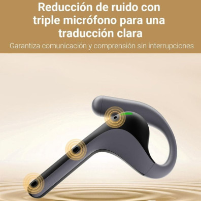 Auriculares Tradutor Timekettle W4 Pro IA Negro em Tempo Real