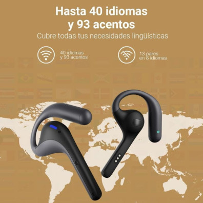 Auriculares Tradutor Timekettle W4 Pro IA Negro em Tempo Real