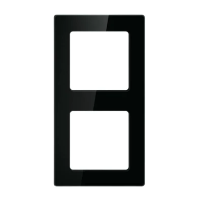 Marco de Interruptores Avatto N-TS10-Frame-B2 em Negro