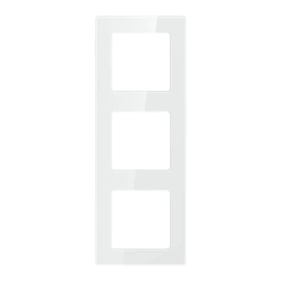 Quadro de Interruptores Avatto N-TS10-Frame-W3 branco