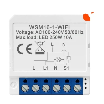 Switch Inteligente Avatto WSM16-W1 Branco com WiFi