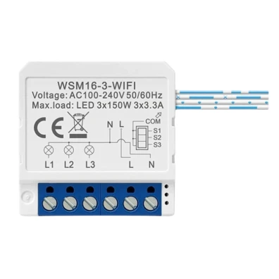 Switch Inteligente WiFi Avatto WSM16-W3 Branco