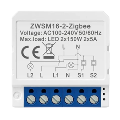 Switch Inteligente ZigBee Avatto ZWSM16-W2 Branco