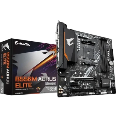Gigabyte B550M AORUS OITE AMD Zócalo AM4 Micro ATX Preto 128GB