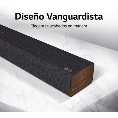 Barra de Sonido Bluetooth LG SP2 100W 2,1 Negra