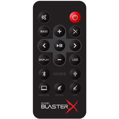 Barra de Sonido Creative Labs Sound Blaster X Katana 2,1 75W Negro