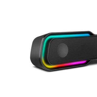 Barra de sonido Ozone 2,0 Bluetooth RGB