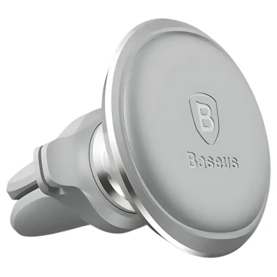 Suporte de telefone para carro Baseus Air Vent Silver OS - Acessorio veilcular