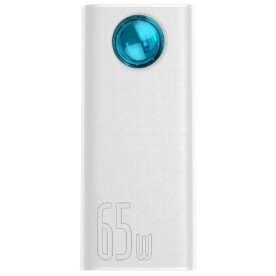 Baseus Power Bank Amblight 30000 mAh 65W Branco