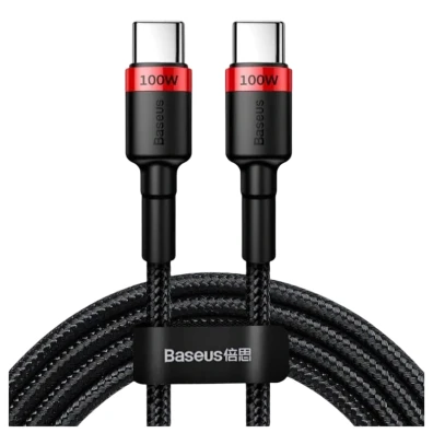 Baseus Cabo Cafule USB-C a USB-C PD2.0 100W 2m