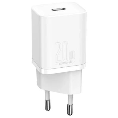 Carregador de Parede Baseus Super Se Quick Charger 20W Branco