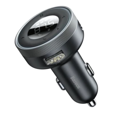 Baseus Transmissor FM Bluetooth CCLH-01 para carro com Carregador