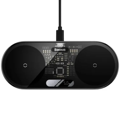 Baseus Dual USB-C 20W - Carregador Inalámbrico