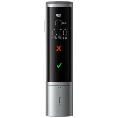 Álcoolímetro Digital SafeJourney Pro Baseus - Acessorio para Coche