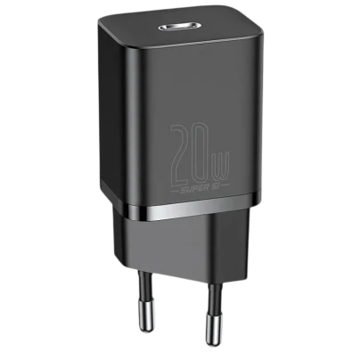 Carregador de parede Baseus Super Se Quick Charger 1C 20W Preto